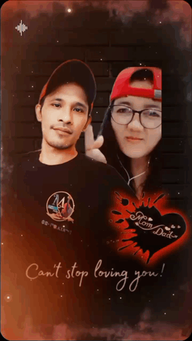 Man And Woman With Cant Stop Loving You GIF