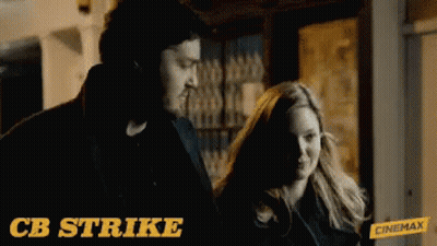 Man And Woman With CB Strike GIF