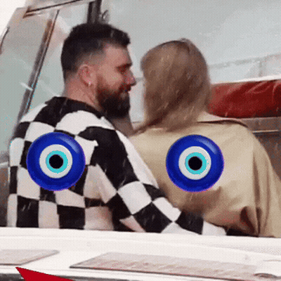 Man And Woman With Evil Eye Shirts GIF