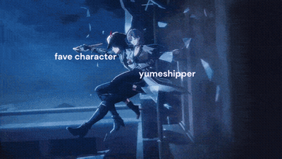 Man And Woman With Fave Character And Yumeshipper GIF