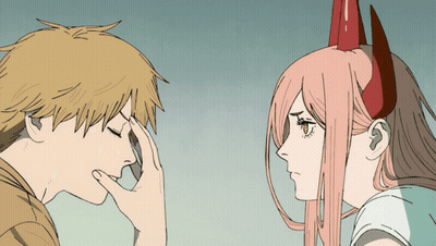 Man And Woman With Horns GIF