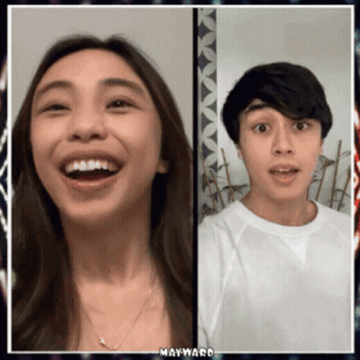 Man And Woman With Mayward GIF