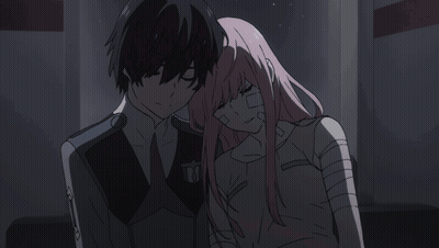 Man And Woman With Shooting Star GIF