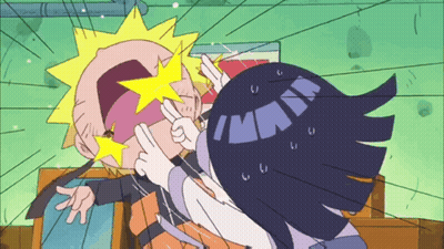 Man And Woman With Star On Face GIF