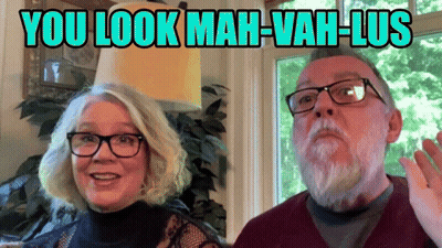 Man And Woman With You Look Mah-Vah-Lus GIF