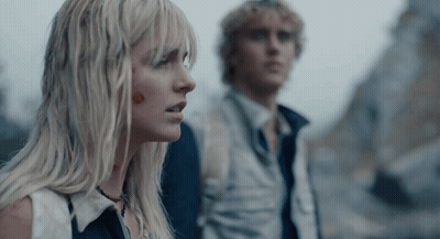 Man And Woman Woman With Blood On Face GIF