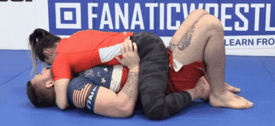 Man And Woman Wrestling GIF