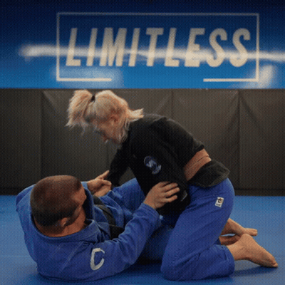 Man And Woman Wrestling Limitless Wall GIF