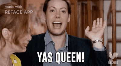 Man And Woman Yas Queen GIF