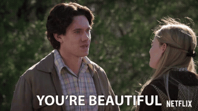 Man And Woman You're Beautiful GIF