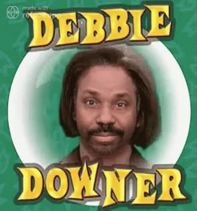 Man And Women At Table Saying Ive Known You GIF