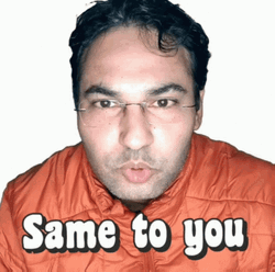 Man Angry Say Same To You GIF
