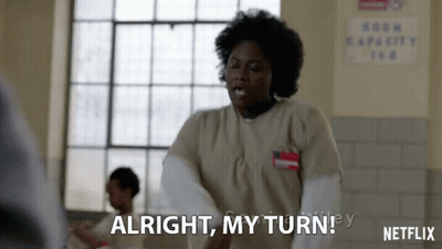 Man Applauds Saying Now It's My Turn GIF