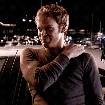 Man Arm Over Shoulder In Car At Night GIF