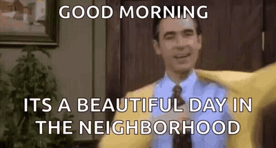 Man Arms Outstretched Good Morning GIF