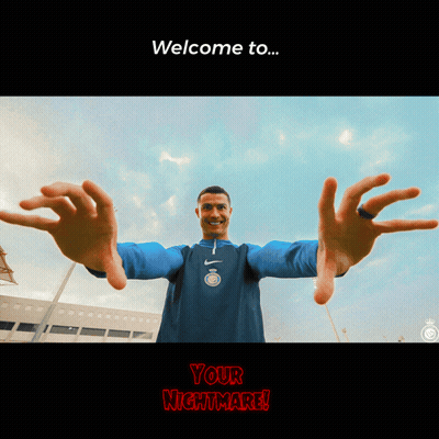 Man Arms Outstretched Welcome To Your Nightmare GIF