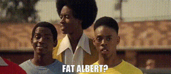 Man Asking About Fat Albert GIF