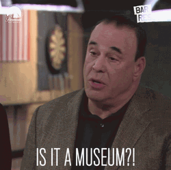 Man Asking About Museum