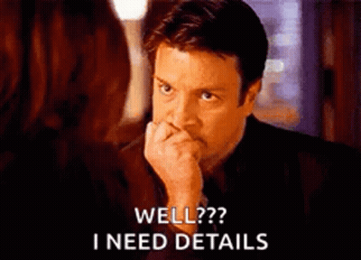Man Asking For Details GIF