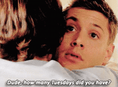 Man Asking How Many Tuesdays