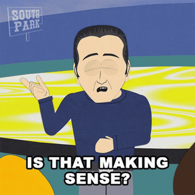 Man Asking Is That Making Sense GIF