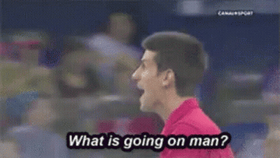 Man Asking What Is Going On Man GIF