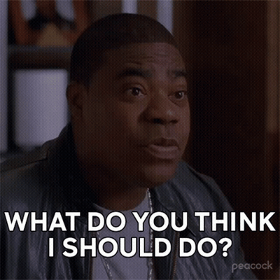 Man Asking What Should I Do GIF