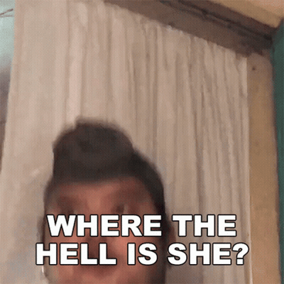 Man Asking Where Is She GIF