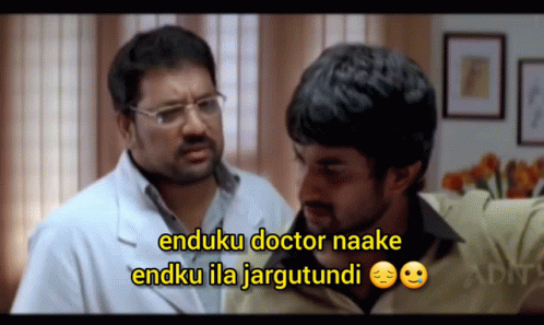 Man Asking Why Doctor Is Doing This GIF