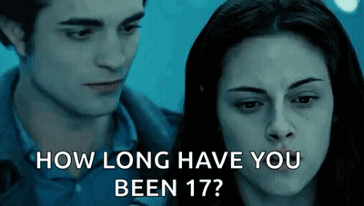 Man Asking Woman How Long She Has Been GIF