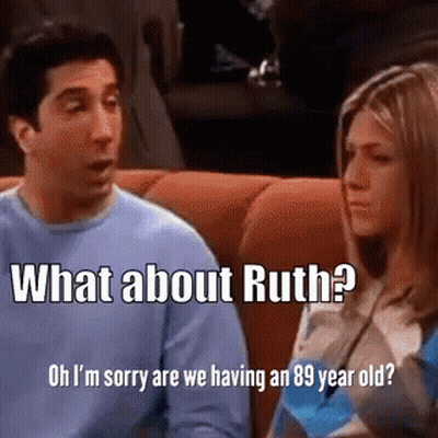 Man Asking Woman What About Ruth GIF