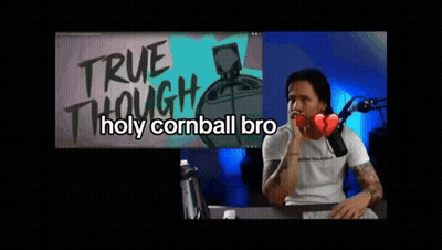 Man At Computer Saying Holy Cornball Bro GIF