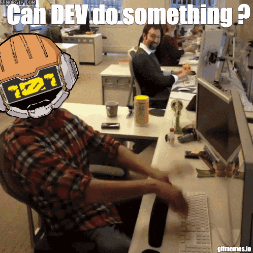 Man At Desk With Helmet Saying 127 GIF