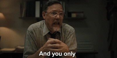 Man At Desk With Steve Mailan Sign GIF