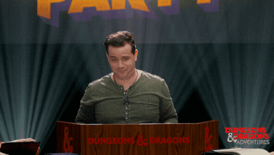 Man At Dungeons & Dragons Podium GIF