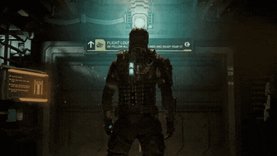 Man At Flight Lounge Sign GIF