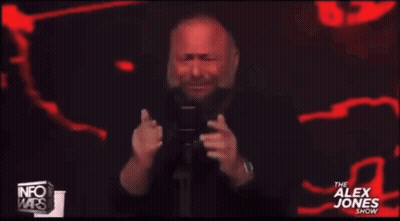 Man At Microphone Alex Jones Show GIF