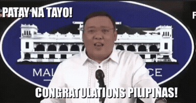 Man At Microphone Congratulations Pilipinas GIF