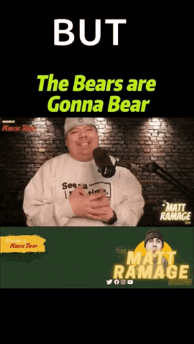 Man At Microphone Saying But The Bears Are Gonna Bear GIF