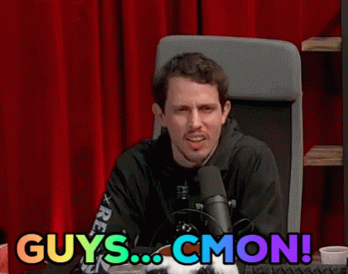 Man At Microphone Saying Guys Cmon GIF
