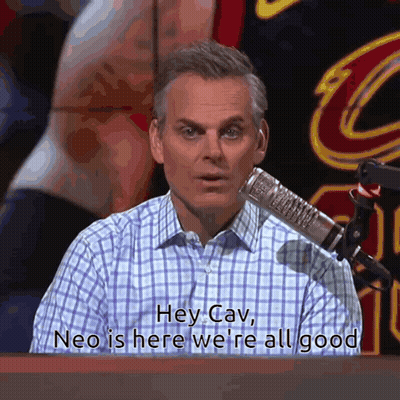 Man At Microphone Saying Hey Cav No Is Here We're All Good GIF
