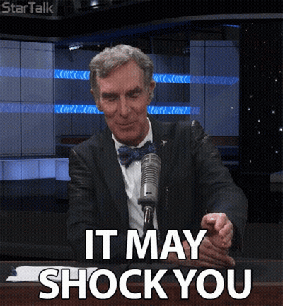 Man At Microphone Saying It May Shock You GIF