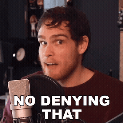 Man At Microphone Saying No Denying That GIF