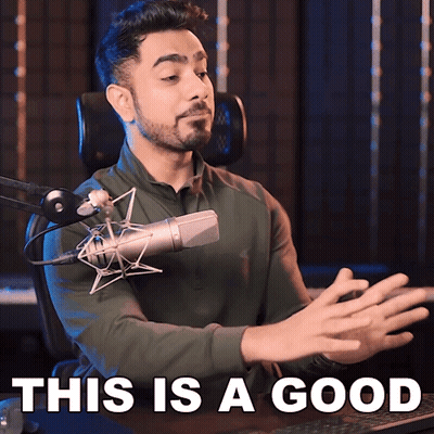 Man At Microphone Saying This Is A Good GIF