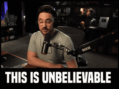 Man At Microphone Saying This Is Unbelievable GIF