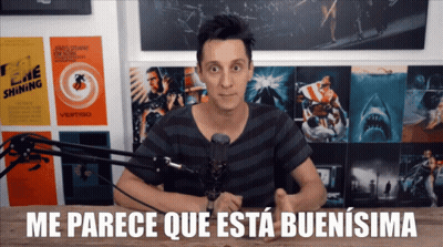 Man At Microphone Says Me Parece Que Esta Buenisma GIF