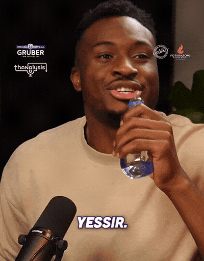 Man At Microphone Yessir GIF
