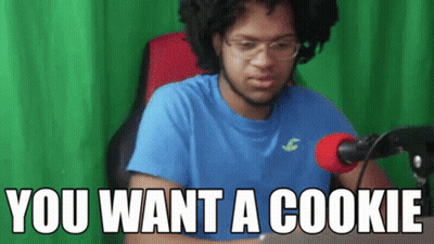 Man At Microphone You Want A Cookie GIF