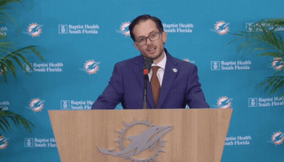 Man At Podium Saying Let's Go GIF