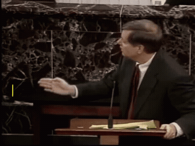 Man At Podium Says I Have Lost No Sleep Worry GIF
